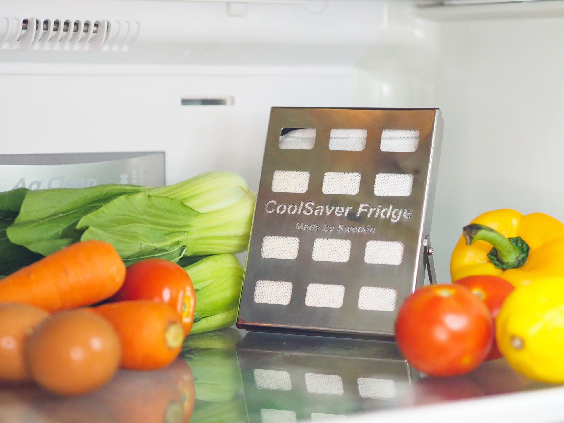 CoolSaver Fridge Steel- Fresh Food